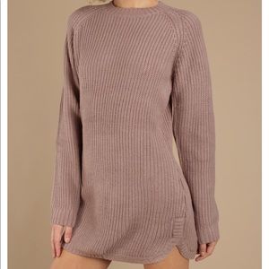 Women’s Mauve sweater dress